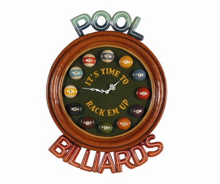 billiards clock